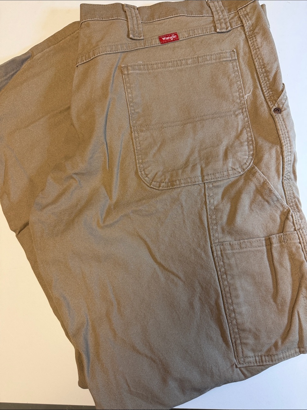 Wrangler Khaki Utility Carpenter Pants